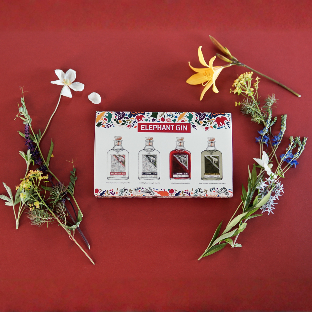 Elephant Gin Mini Tasting Set (4 x 50 ml)