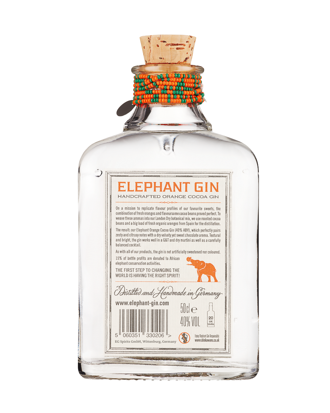 Elephant Orange Cocoa Gin 500ml