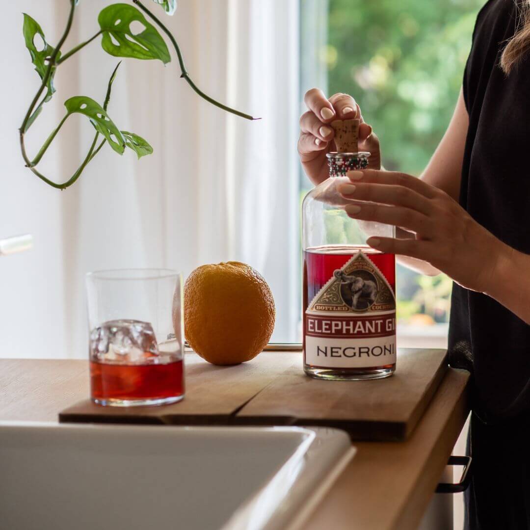 Elephant Gin Negroni 700ml - Ready-to-drink