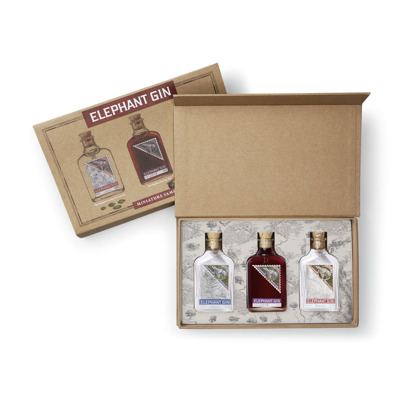 Elephant Gin Mini Tasting Set (3x 50 ml)