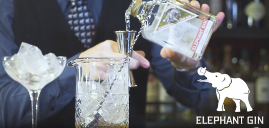 The winning drink of Elephant Gin competition in Ireland