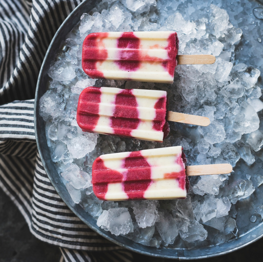 Sloe Gin Ice-cream