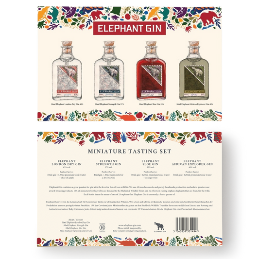 Elephant Gin Mini Tasting Set (4 x 50 ml)