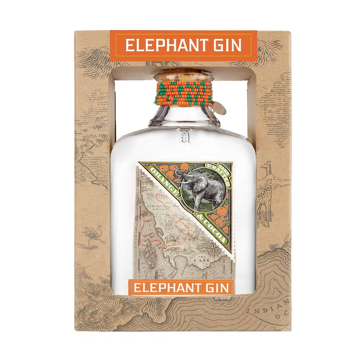 Elephant Orange Cocoa Gin in Geschenkbox