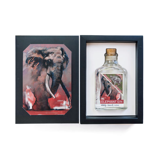Elephant London Dry Gin Wildlife Warrior II Kunst-Edition